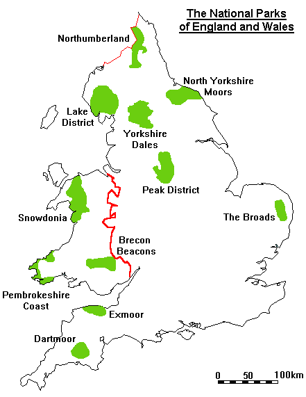 [The National Parks of England and Wales]