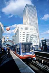 [The Dockland Light Railway]