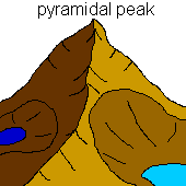 [pyramidal peak]